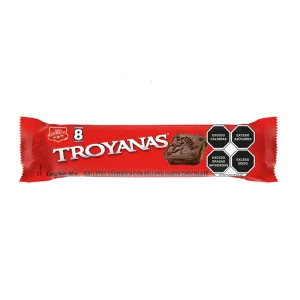 Galletas Troyanas Chocolate 180 G Tres Estrellas