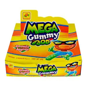 Dul Gomit La Rosa Gummy Pop Surt La Rosa 40 GRS