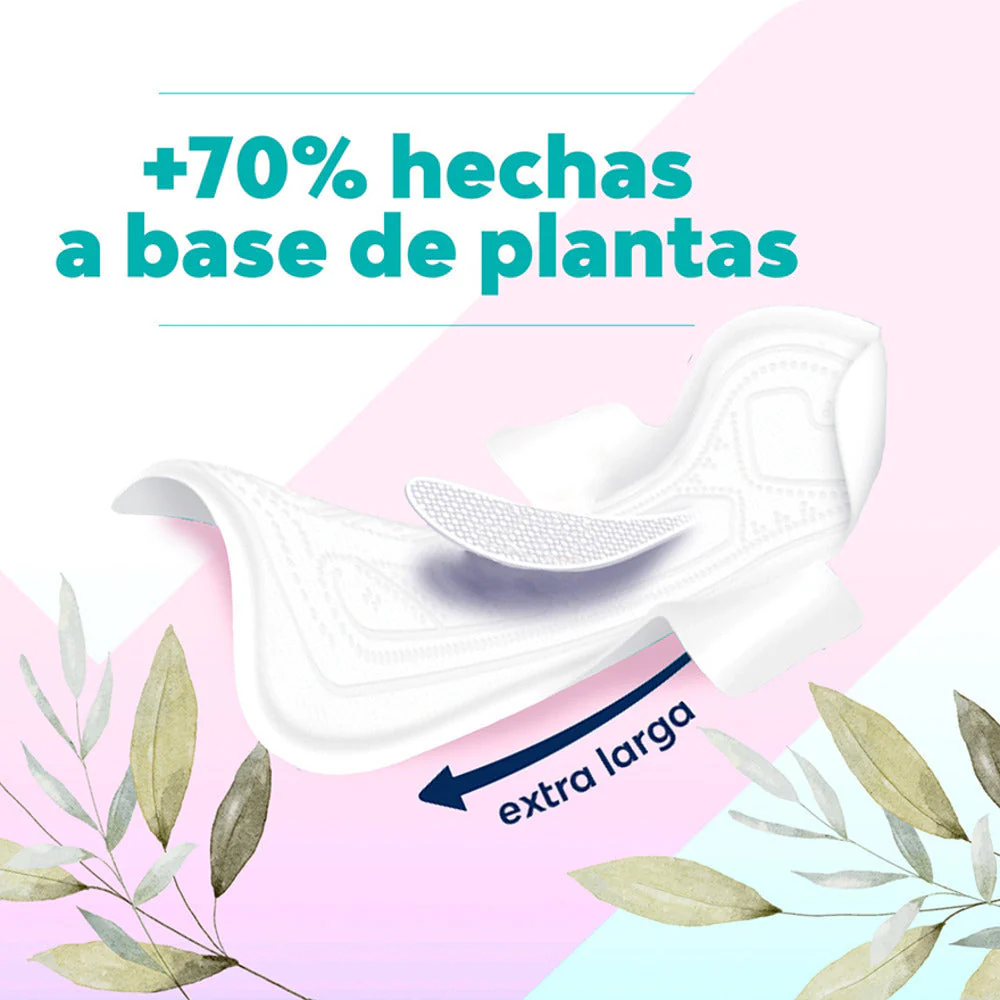 Toallas Femeninas Saba Sensiti-V Ultradelgada Nocturna 10 piezas - Imagen 3