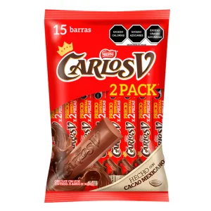 Chocolate Carlos V Par De Reyes 34 GRS