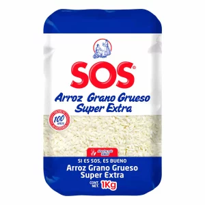 Arroz Sos Grueso Super Extra Azul 1 KGS