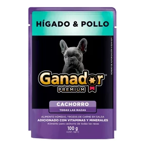 Alim Ganador Premium Cachorro Hig/Pollo Ganador 100 GRS