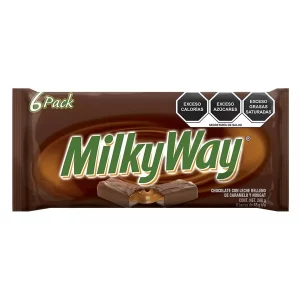 Exhibidor Chocolate Milky Way 6 Piezas 48 GRS