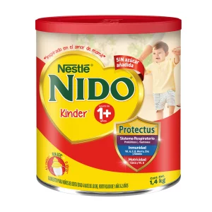 Aimento Para Niños de Corta Edad Nido Kinder 1+ Lata 1.4kg