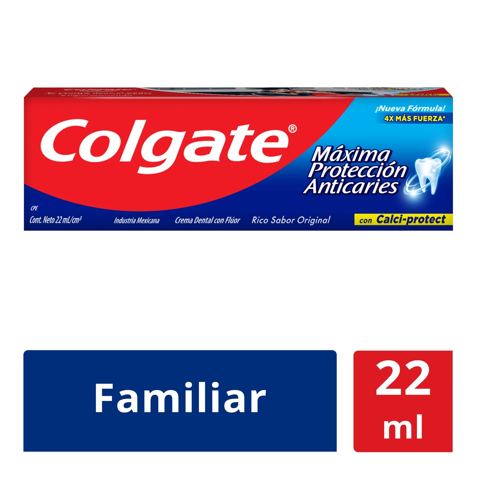 Pasta Dental Colgate Máxima Protección Anticaries 22 ml - Imagen 3