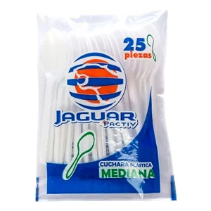 Cuchara Desechable Jaguar Mediana 25 PZS